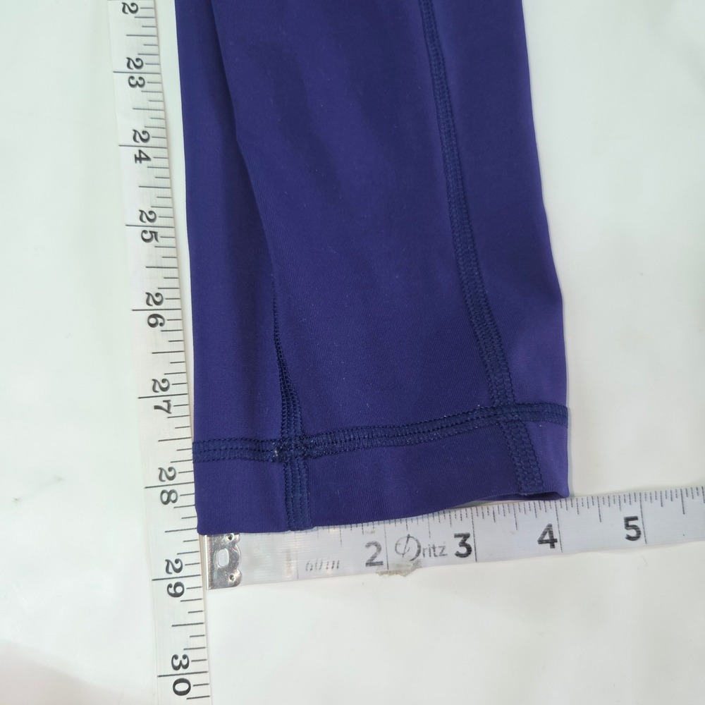 Lululemon‎ All the Right Places Leggings Womens 6 Blue High Rise Side Pockets - Picture 6 of 7